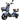 Bicicleta Electrica Moto Bici Scooter 3 Vel 55km/h 500w 12v Color Azul Acero - Centurfit