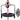 Trampolin Brincolin Plegable Fitness 40 Aerobico Barra Color Rosa - Centurfit
