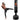 Saco Costal Box De Piso Con Base Karate Kick Boxing Color Negro - Centurfit