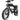 Bicicleta Electrica Rocket 7 Vel Montaña 41km/h Todo Terreno Color Negro - Centurfit