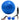 Pelota Pilates Fitness Yoga 60 Cm + Bomba Manual Azul - Centurfit