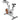 Bicicleta Spinning Magnetica Estatica Disco De Resistencia Color Blanco - Centurfit