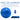 Pelota Pilates Fitness Yoga 60 Cm + Bomba Manual Azul - Centurfit