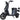 Bicicleta Electrica Scooter 55km/h 3 Velocidades 12v Luz Led - Centurfit