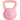 Pesa Rusa Kettlebell 4kg 8.8lb Ejercicio Casa Hogar Fitness Rosa