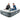 Colchon Inflable Queen Size + Bomba Aire Automatica Incluida Color Gris - Centurfit