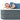 Colchon Inflable Queen Size + Bomba Aire Automatica Incluida Color Gris - Centurfit
