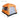 Tienda Casa Campaña Familiar Grande 317x200x180cm 6 Personas Naranja - Centurfit