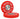 Par Discos Olimpicos 25kg Bumper Nucleo Acero Reforzado Pro Rojo