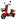 Bicicleta Electrica Moto Bici Scooter 3 Vel 55km/h 500w 12v Color Rojo - Centurfit