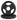 Par Discos Olimpicos 10kg Multigrip Agarradera Caucho Hierro Negro