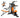 Gimnasio Multiestacion Banco Multifuncional Domina Scot Gym Estructura Negro Tapizado Naranja Oscuro