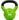 Pesa Rusa Kettlebell 10 Kg Recubrimiento Pvc Hierro Fundido Azul
